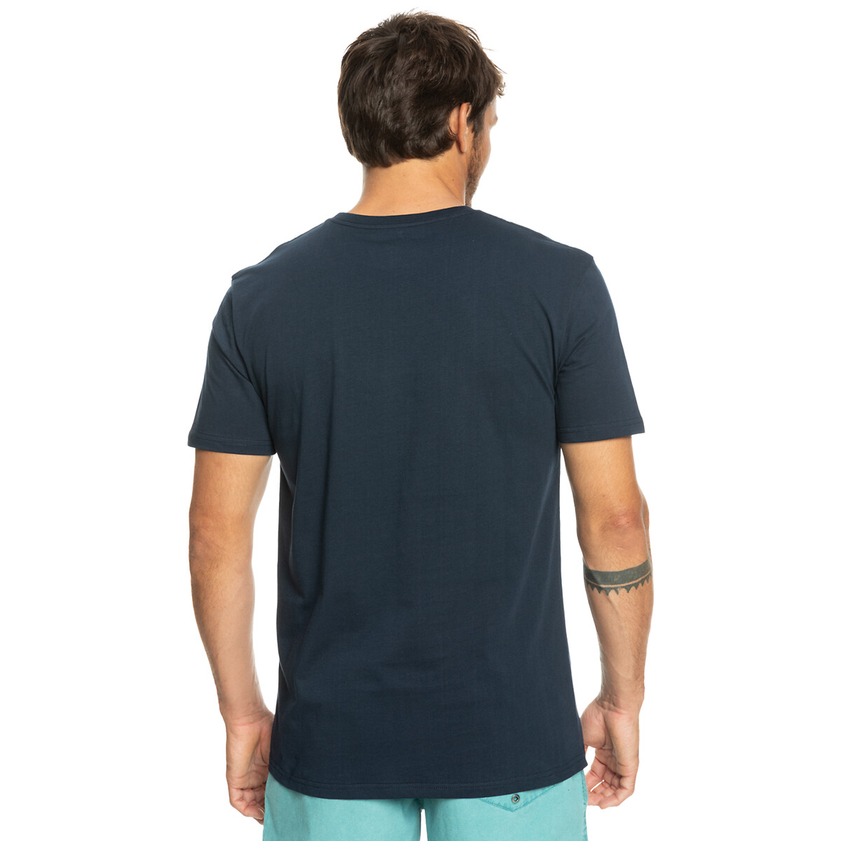 T-shirt manches courtes logo shapes bleu marine, QUIKSILVER