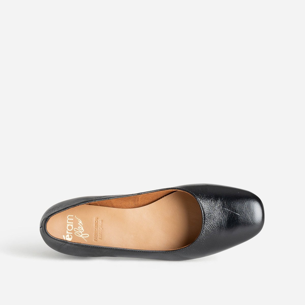 Escarpin en cuir BONCIA noir, ERAM