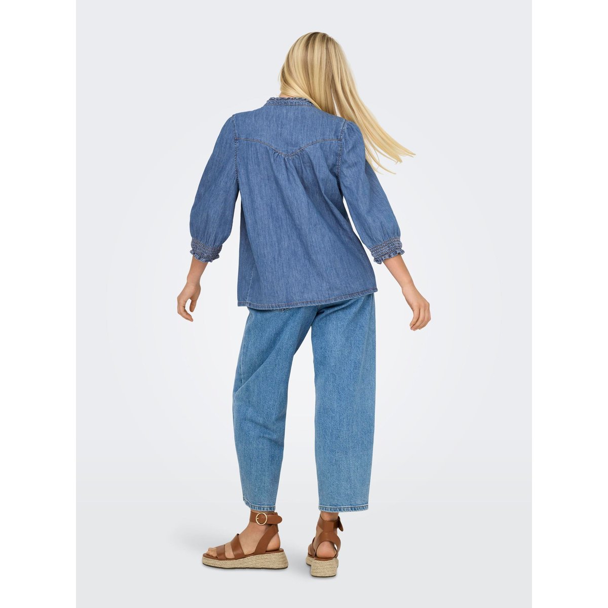 Chemise En Denim medium blue denim, ONLY