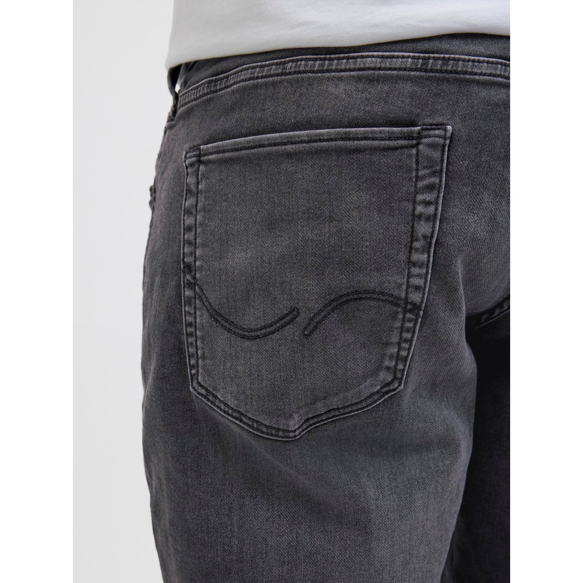 Short Coupe Classique black denim, JACK & JONES