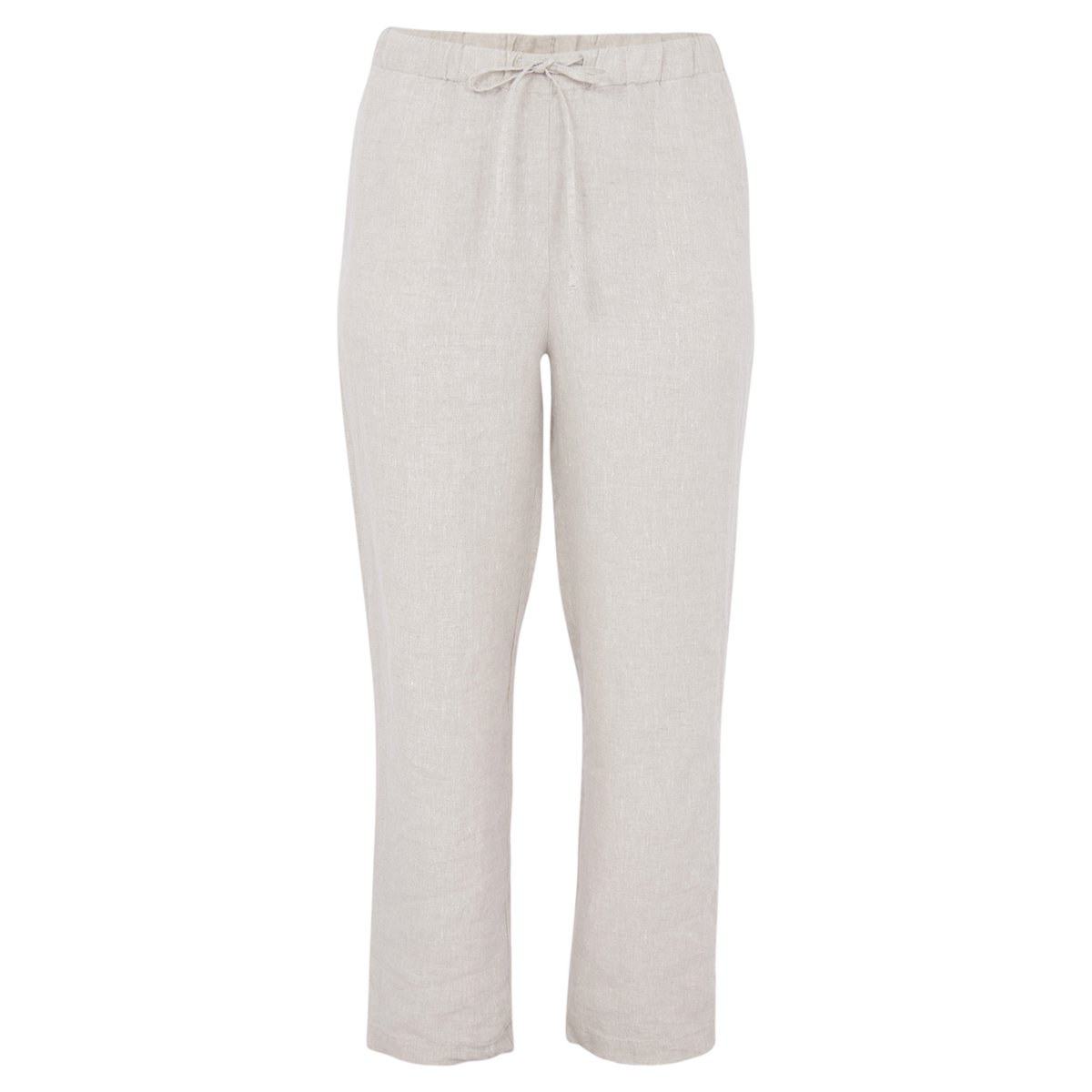 Pantalon lin brun clair, YOEK