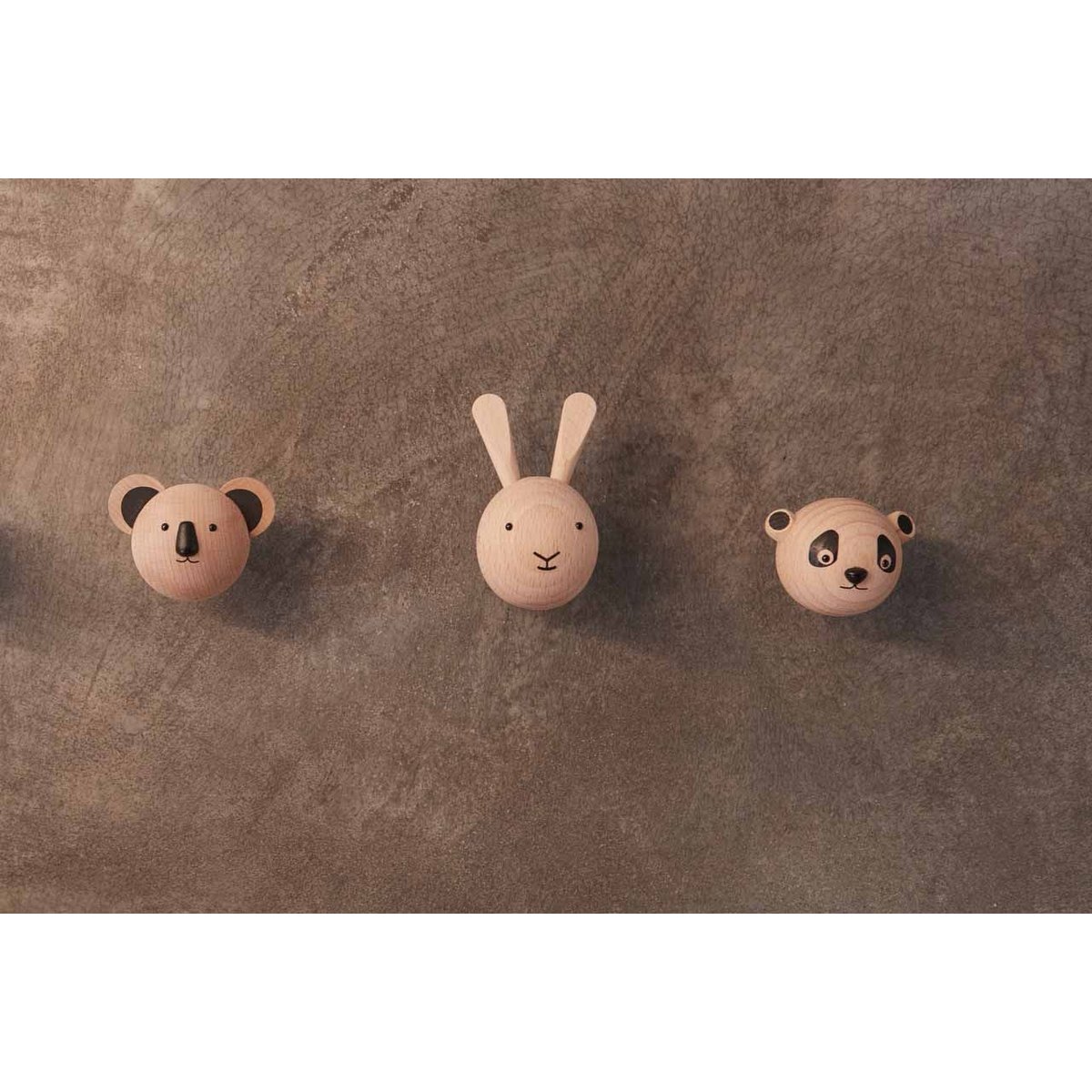 Patère en bois à thème animalier MINI marron, OYOY LIVING DESIGN