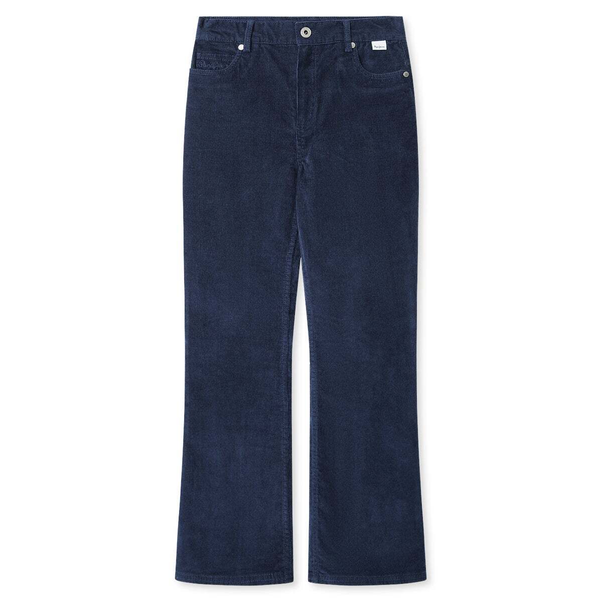 Pantalon Coupe Évasée 5 Poches bleu dulwich, PEPE JEANS