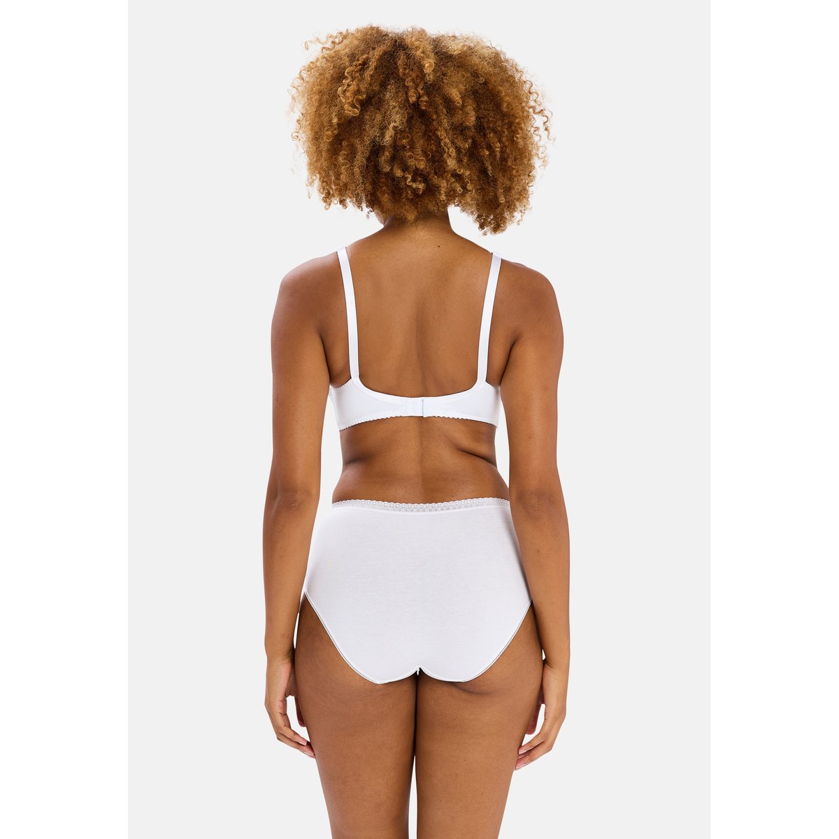 Lot de deux slips CLASSIQUE COTON B blanc+blanc, SANS COMPLEXE