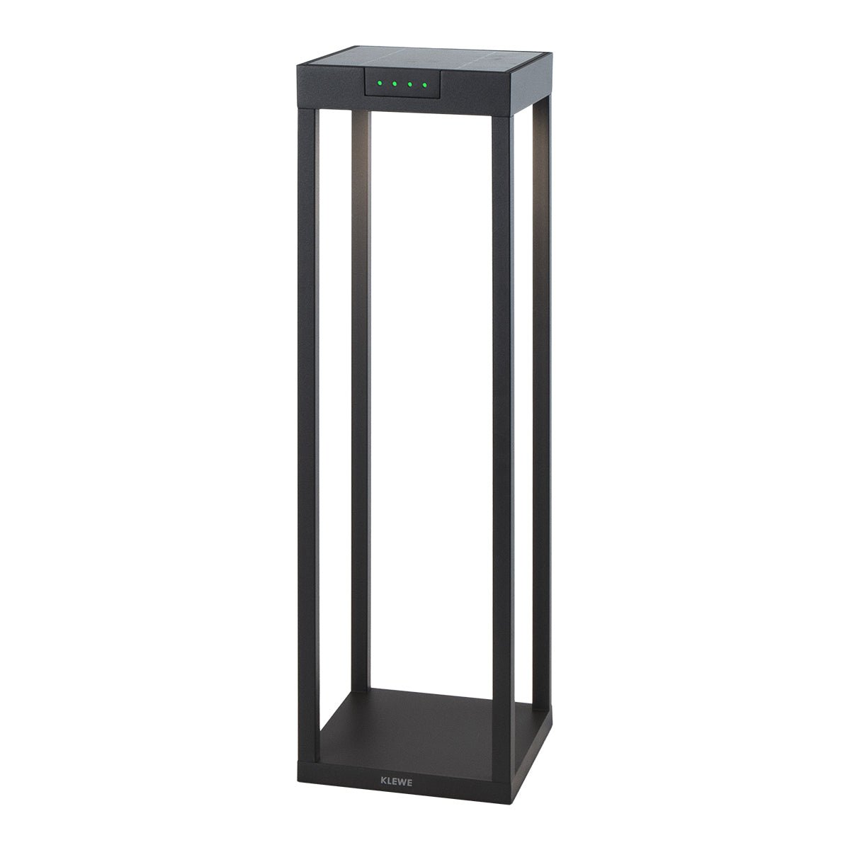Borne solaire aluminium RADIA MAXI noir, LUMISKY