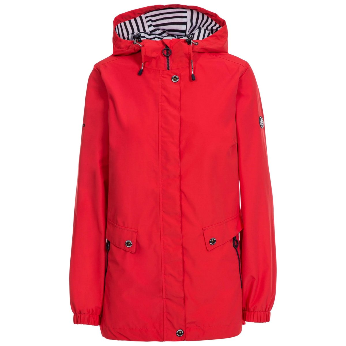Veste imperméable unie FLOURISH rouge, TRESPASS