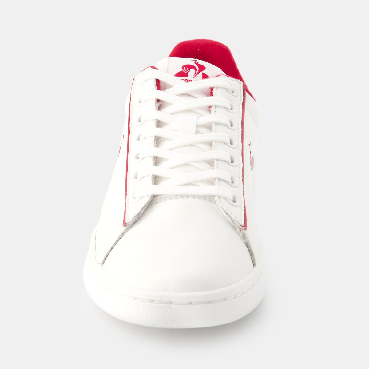 Baskets LCS COURT CLEAN W optical white/cerise, LE COQ SPORTIF