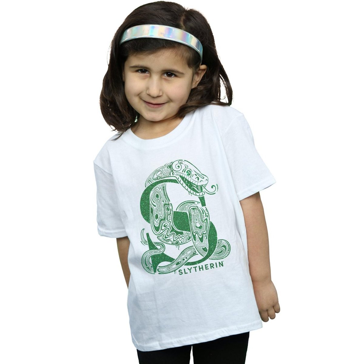 T-shirt SLYTHERIN blanc, HARRY POTTER
