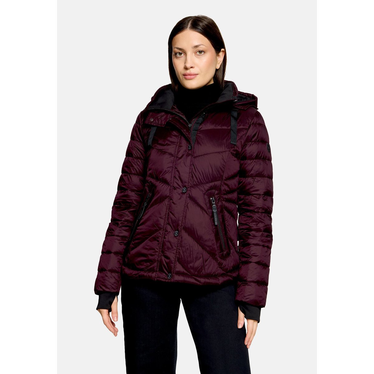 Veste d'hiver duvet synthétique dusty berry, GIL BRET