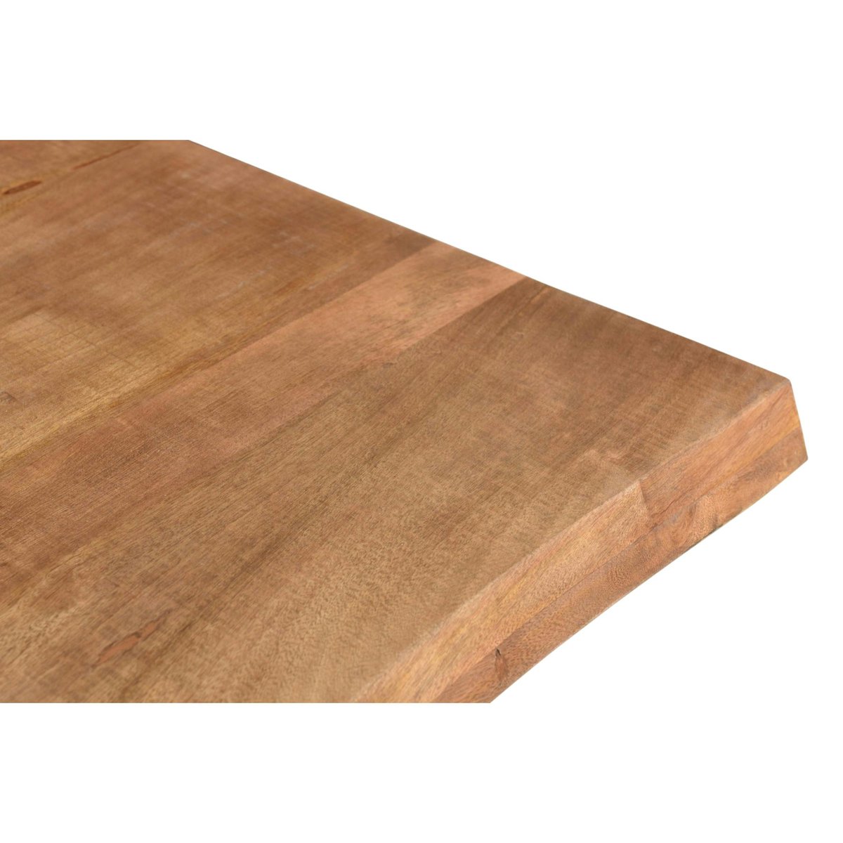 Table à manger en bois à pied central 200 cm FULTON bois naturel, PIER IMPORT