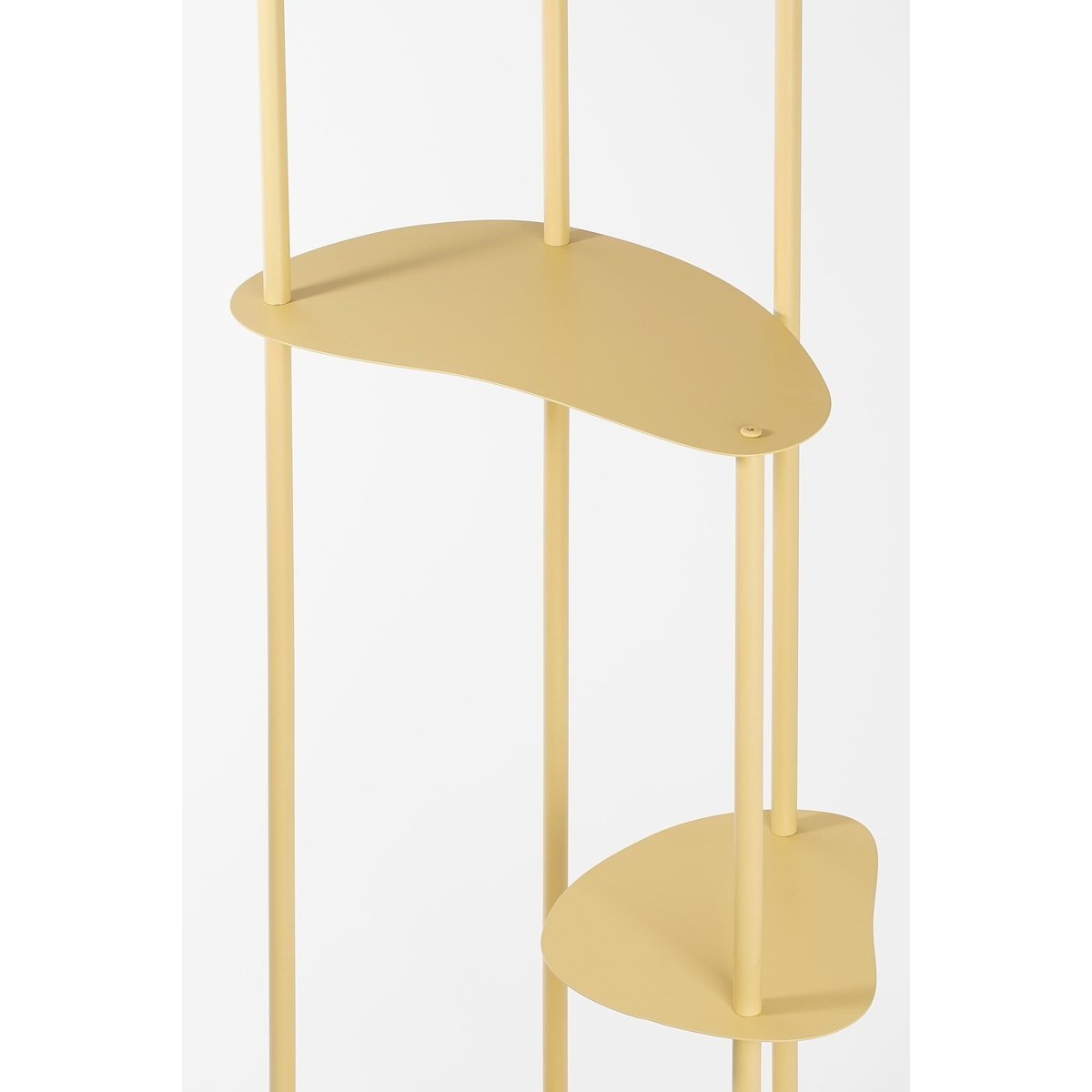 Support de pots de fleurs FONDA jaune clair, MICA DECORATIONS
