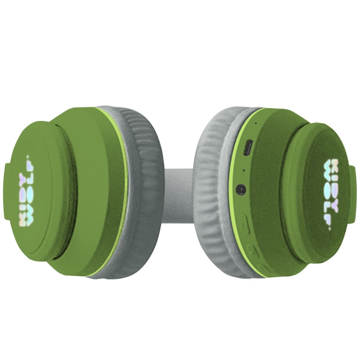 Casque Audio vert, KIDYWOLF