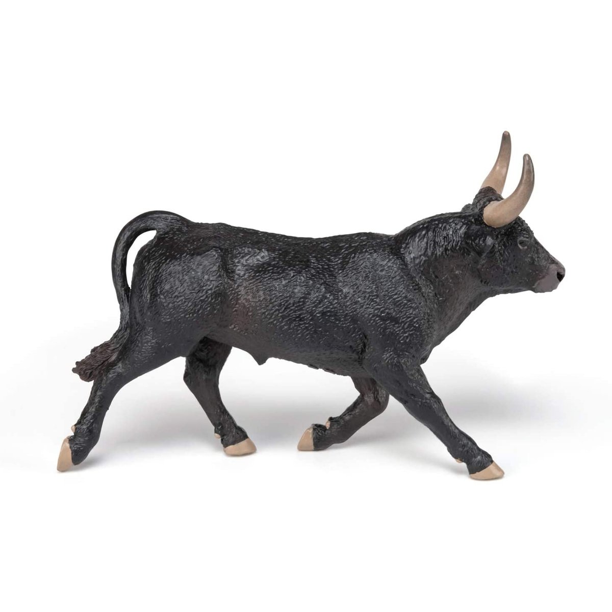 Figurine Taureau Camarguais noir, PAPO