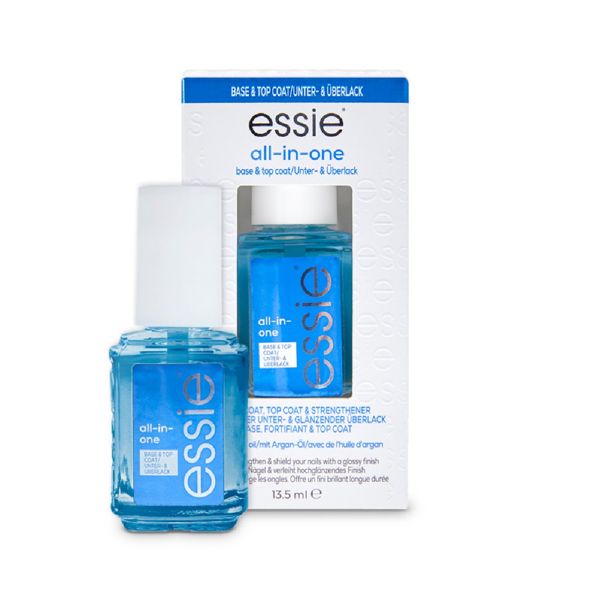 All-in-One Base, fortifiant, top coat 13,5ml all in one, ESSIE