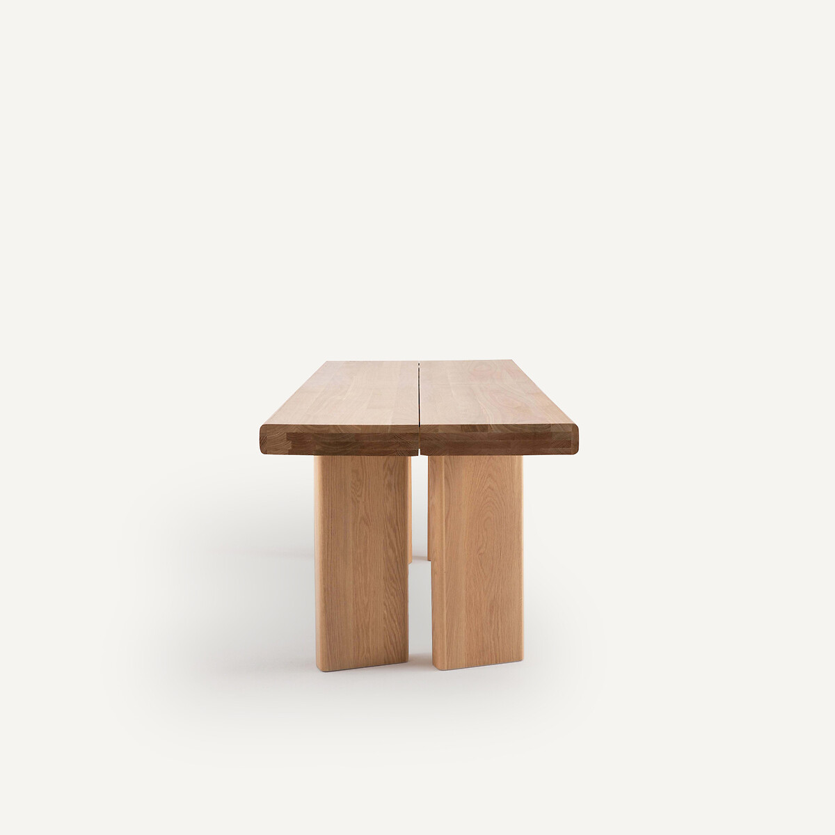 Table à allonges en chêne massif, 8 à 12 couverts, OLAGA chêne naturel, AM.PM