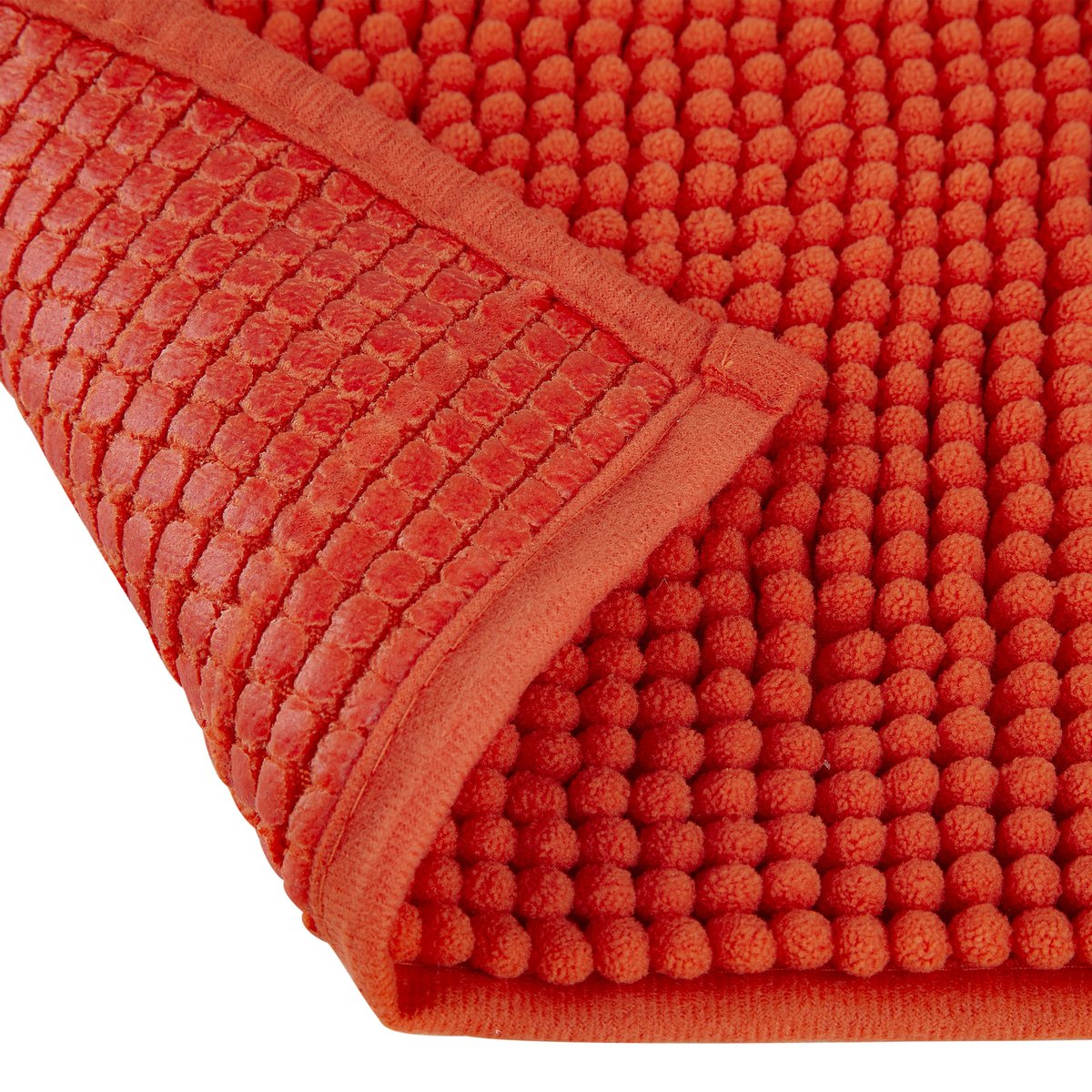 Tapis de bain en polyester, EASY rouge, SENSEA