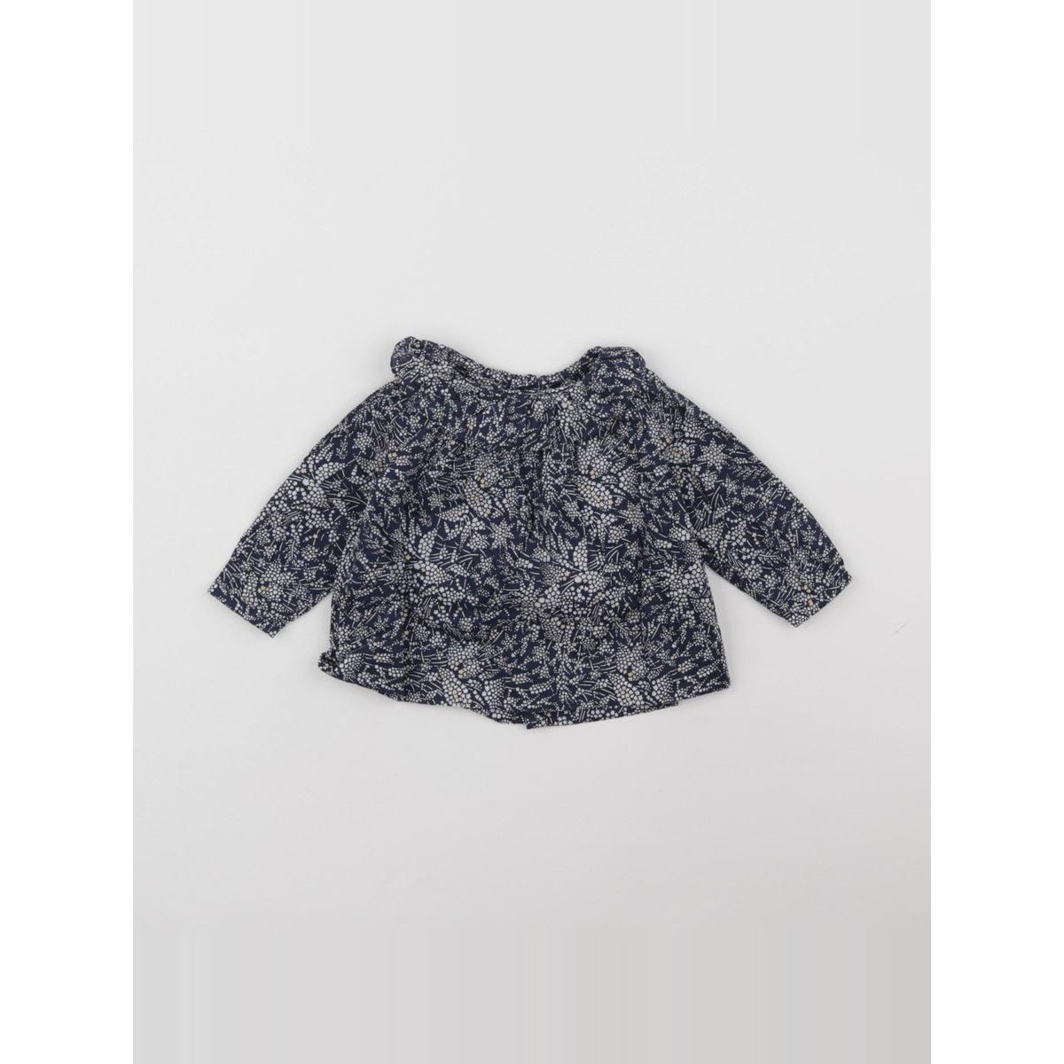 Blouse liberty - Bon état bleu, JACADI