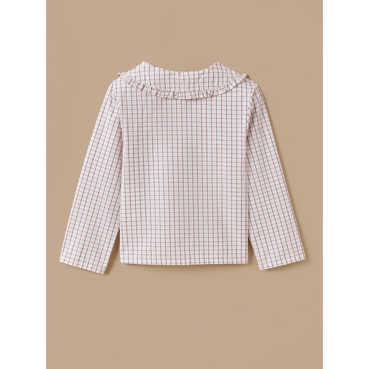 Pyjama à carreaux cerise, CYRILLUS
