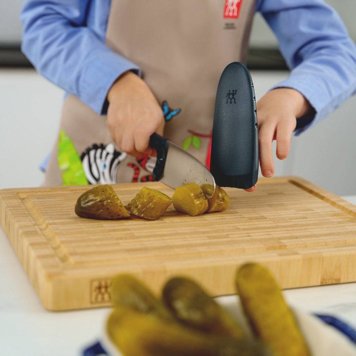 ZWILLING TWINNY Couteau de chef 10 cm, bleu bleu, ZWILLING