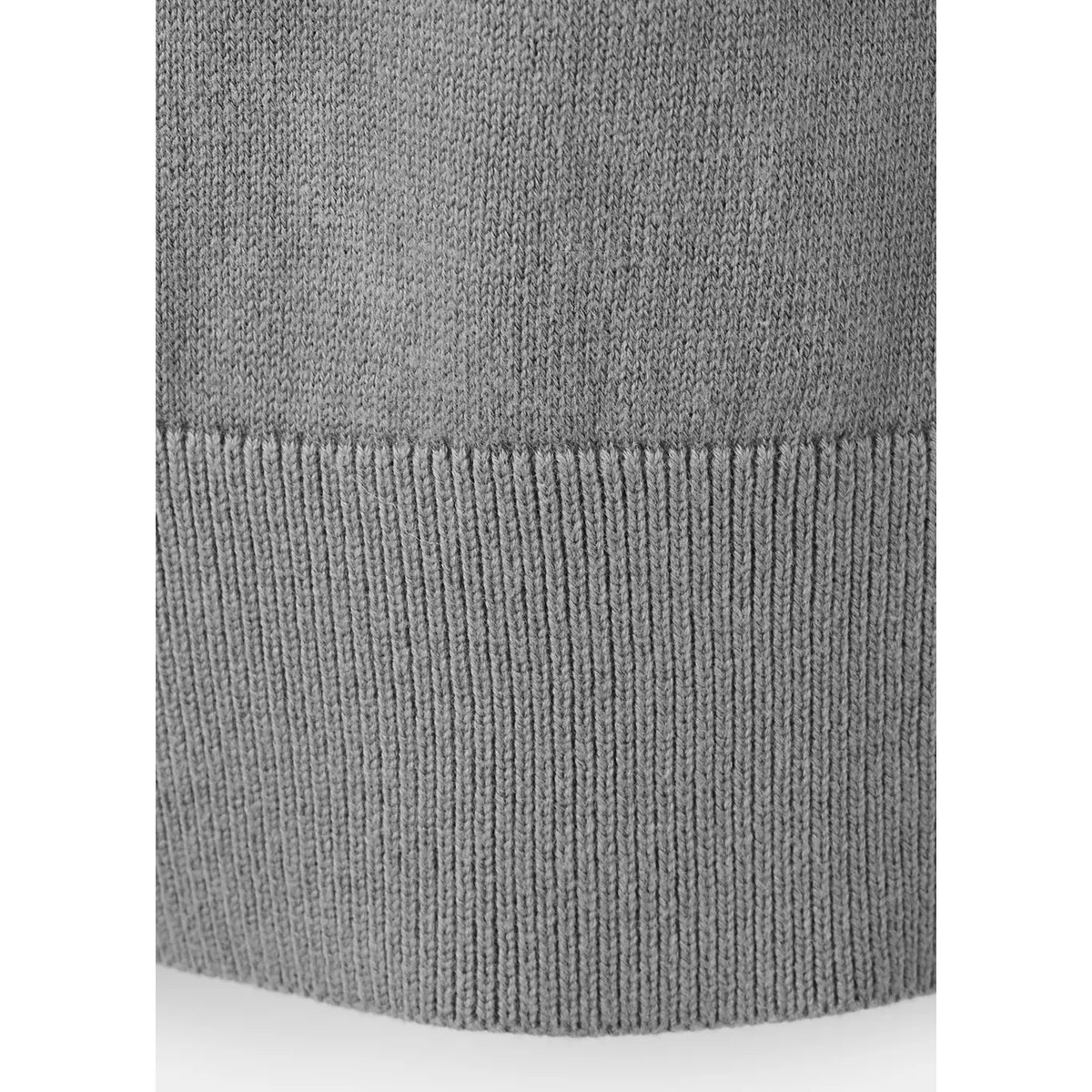 Pull-over maille coton gris chiné moyen, MANGO TEEN