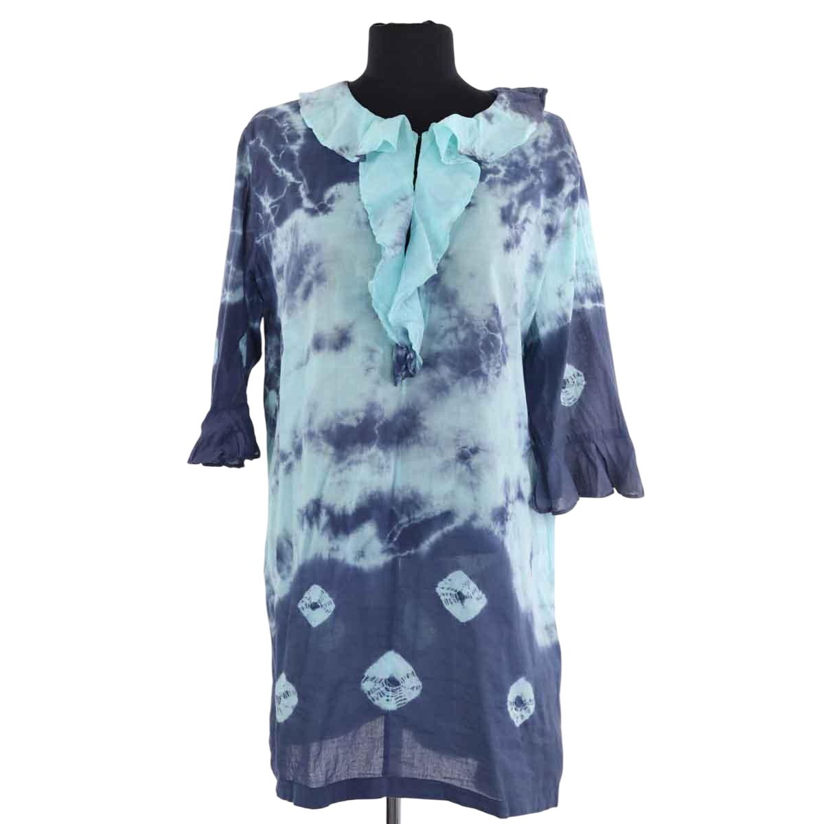 Tunique - Très Bon État bleu, ANTIK BATIK
