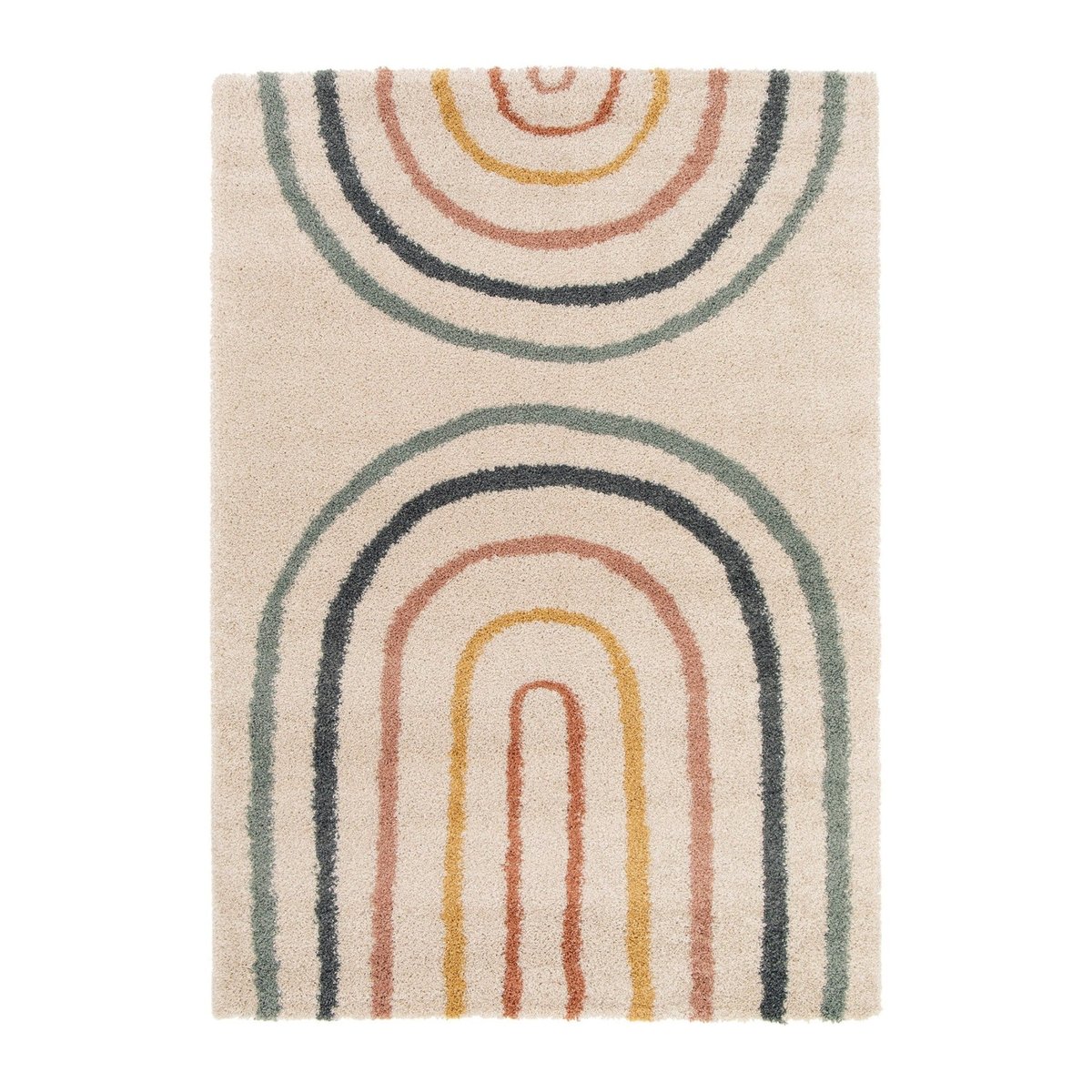 Tapis enfant épais et confortable HARMONI palette colorée, AFK LIVING
