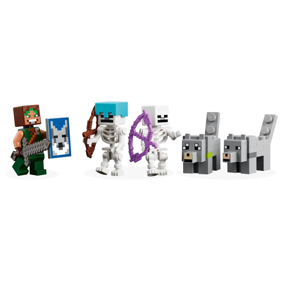 LEGO Minecraft - La forteresse du loup 21261 - Aventure et Exploration multicolore, LEGO