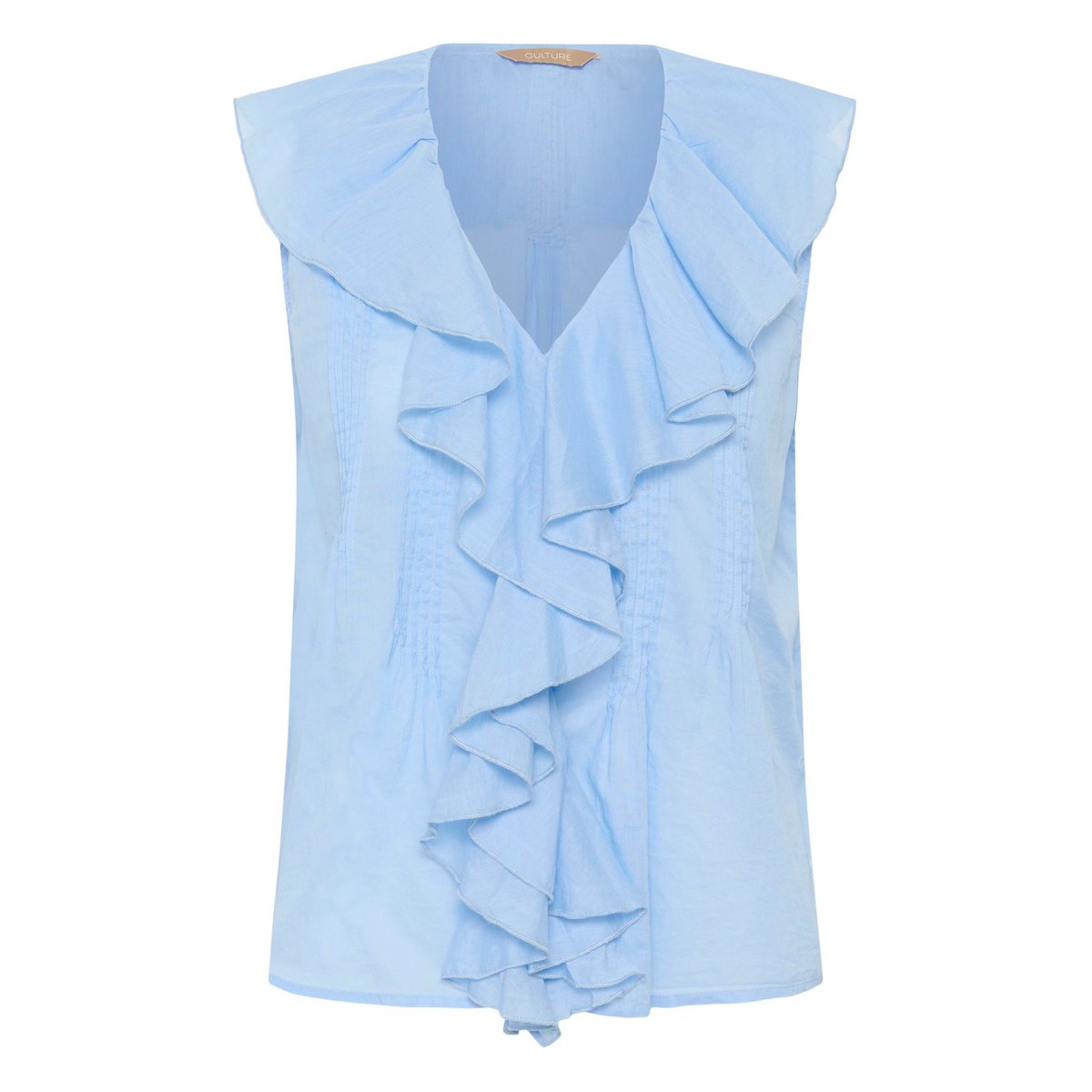 Blouse sans manches bleu powder blue, CULTURE