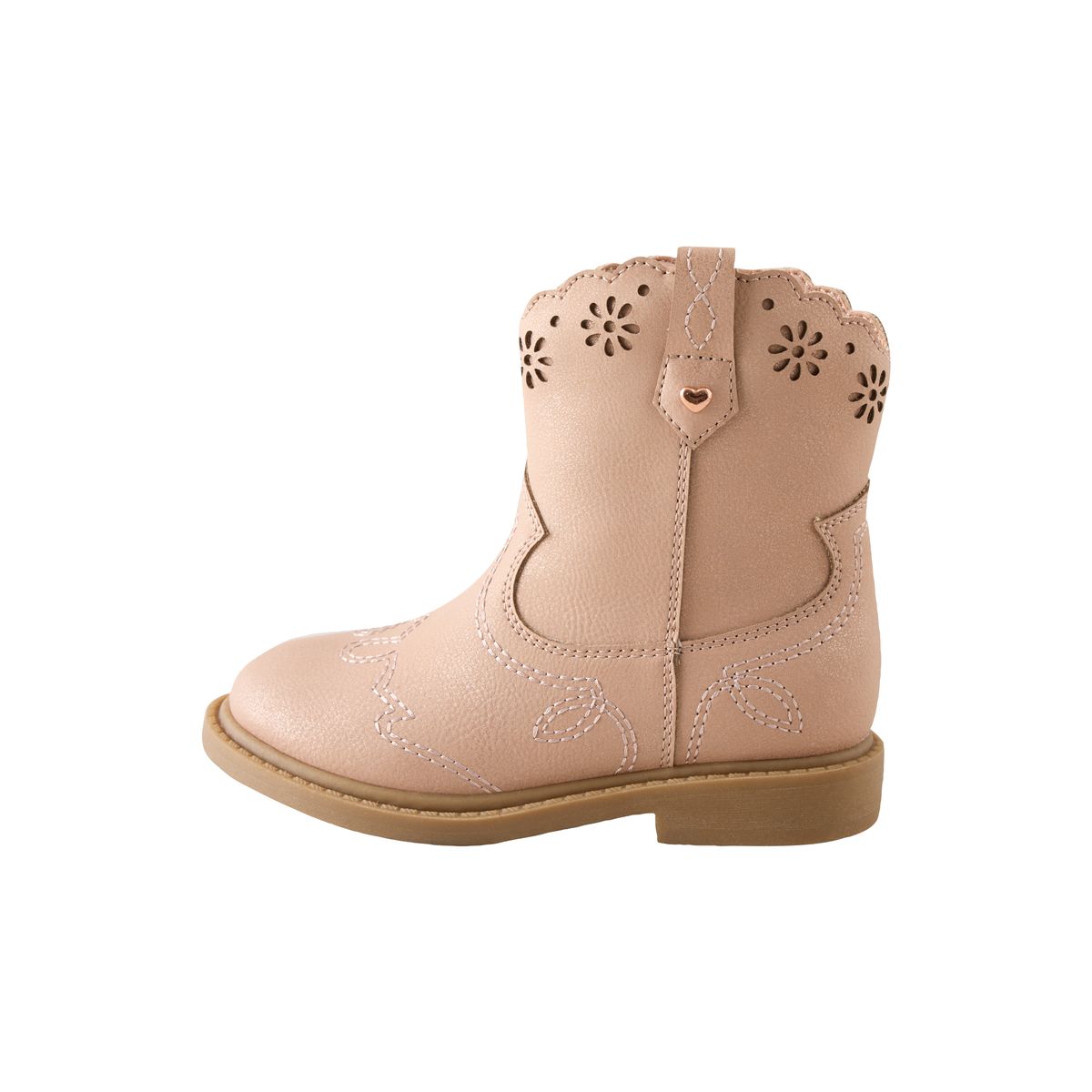 Bottines style western rose scintillant, NEXT