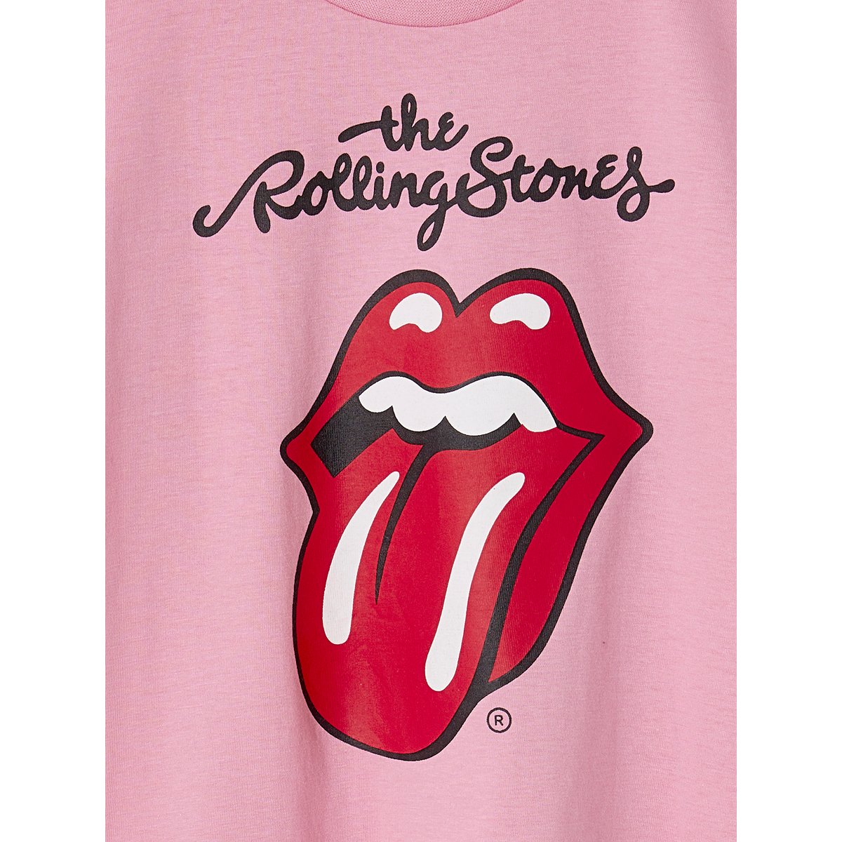 Tee-shirt The Rolling Stones® pivoine, VERTBAUDET