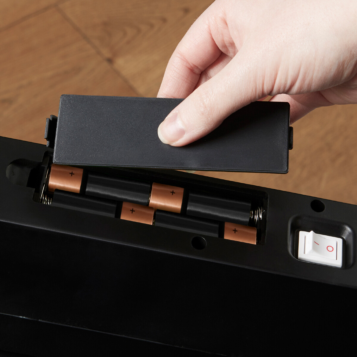 75L Rectangular Sensor Bin black, TOWER