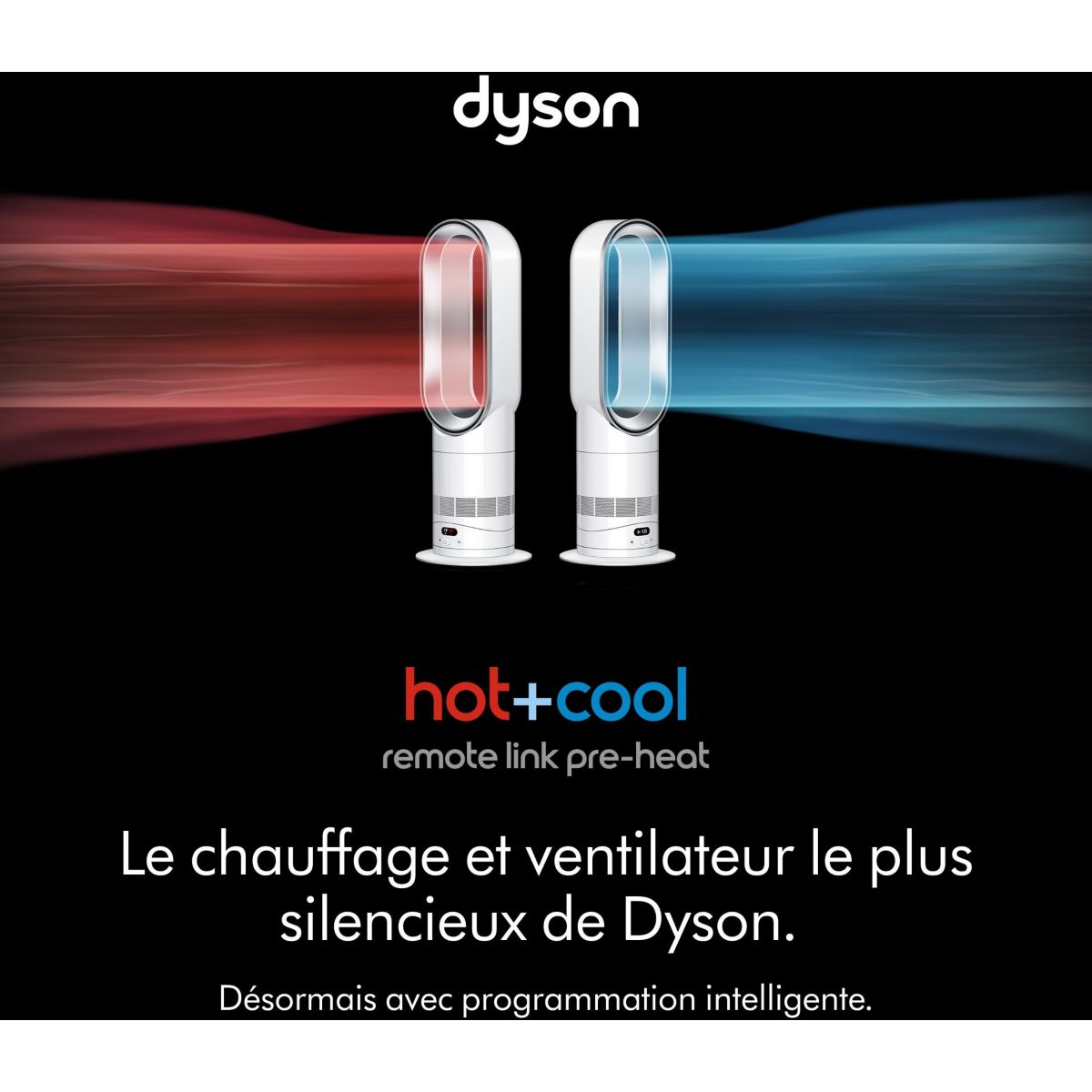 Chauffage soufflant AM15 Hot+Cool couleur unique, DYSON