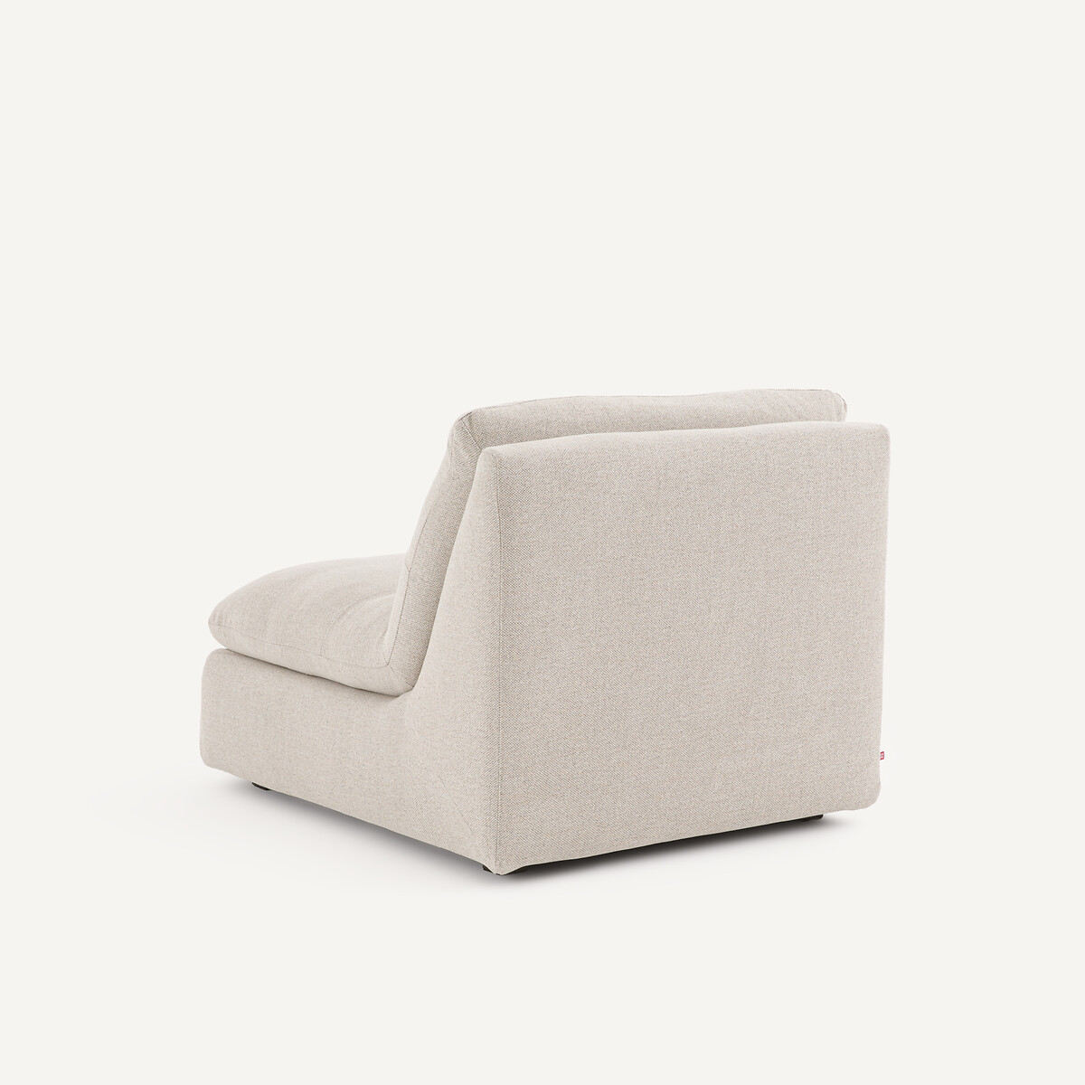 Chauffeuse modulable en tweedé, GIULIANO naturel/gris clair, AM.PM