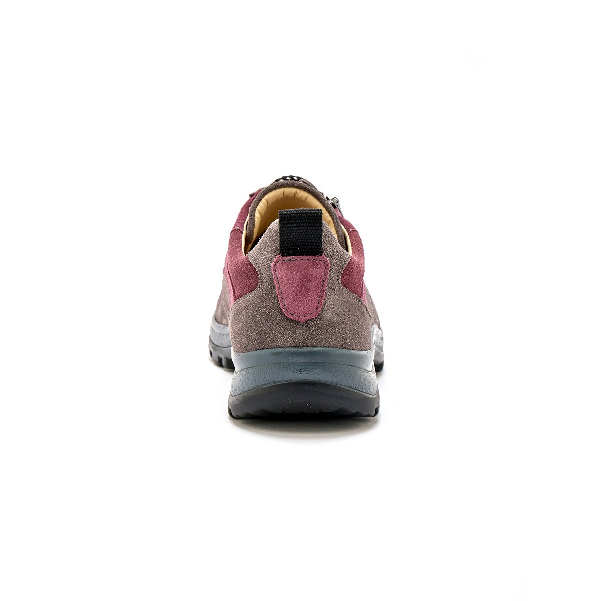 Chaussures de randonnée lacés et zippés gris, PEDICONFORT
