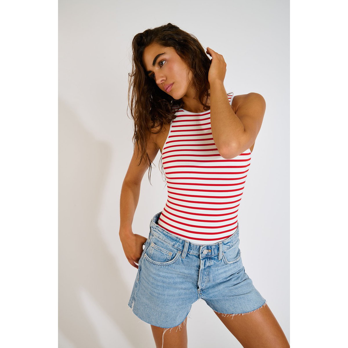 Maillot 1 piece Lunely - NAUTICAL rouge, BANANA MOON