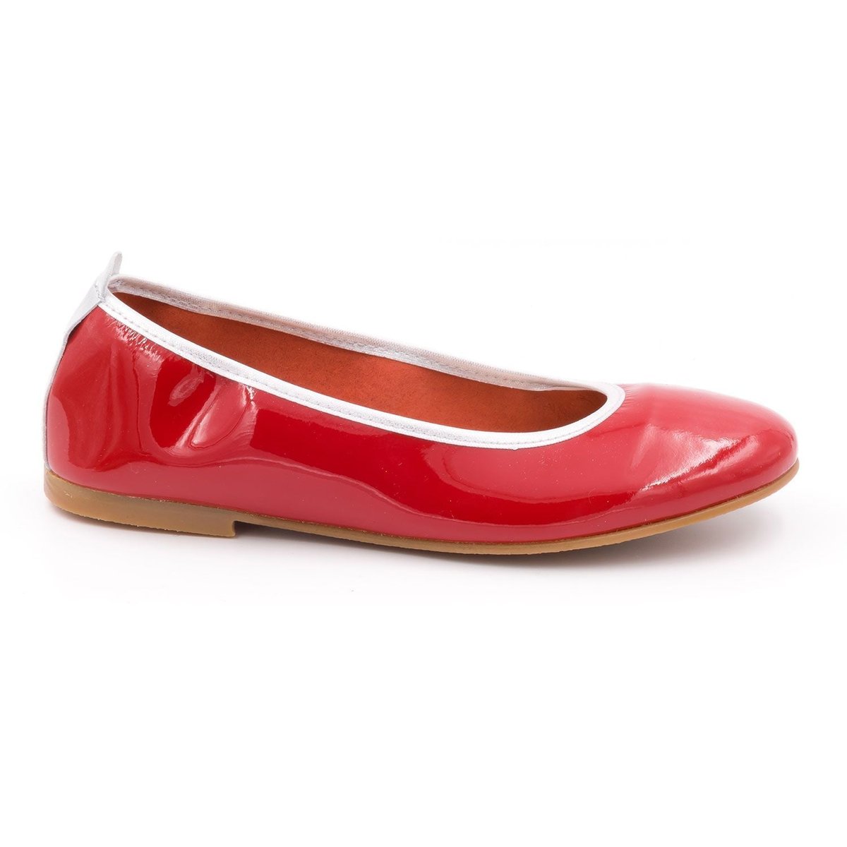 Boni Adelaide - ballerines rouge rouge vernis, BONI&SIDONIE