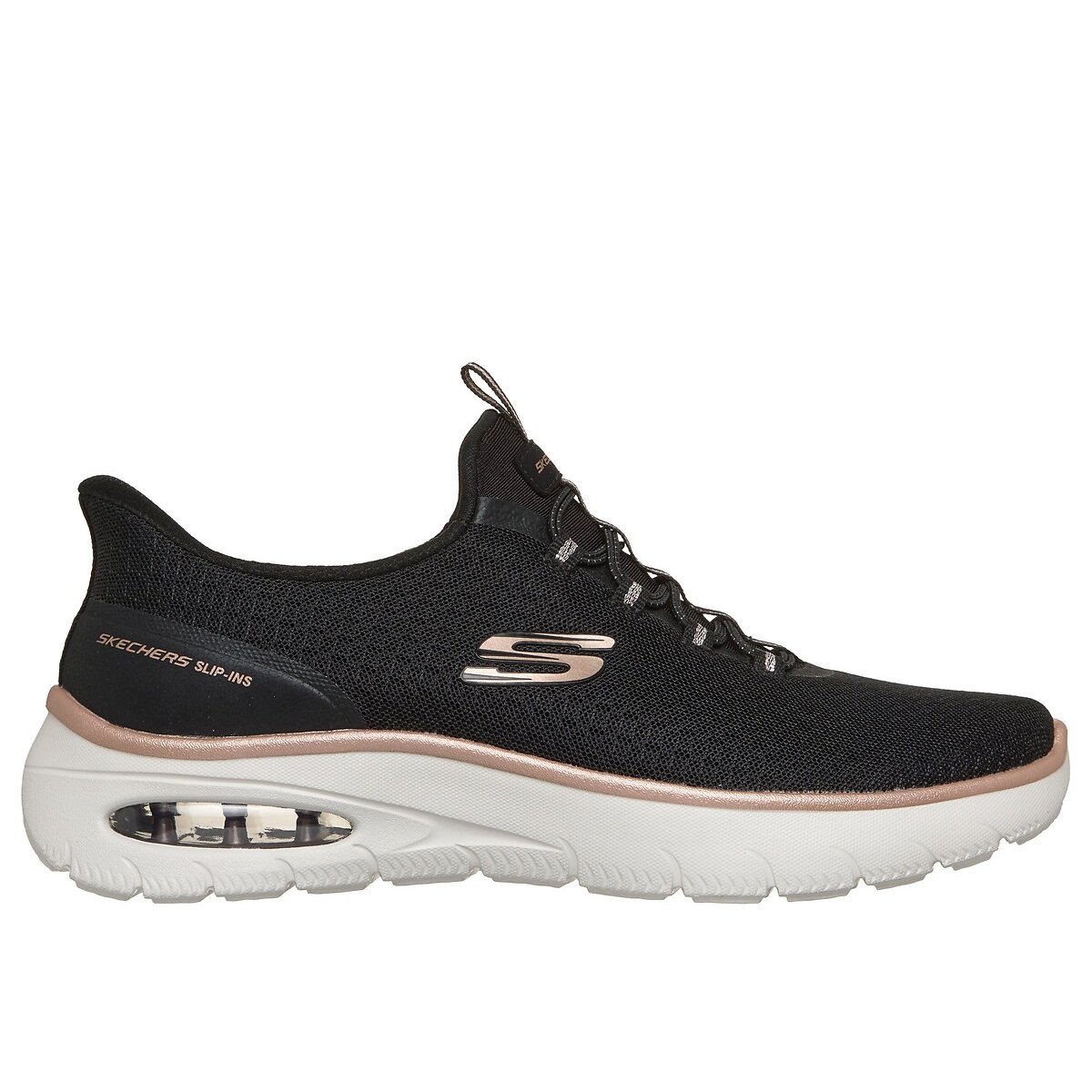 Baskets Slip-Ins: SKECH-AIR SUMMITS-SOFT RADIAN noir, SKECHERS