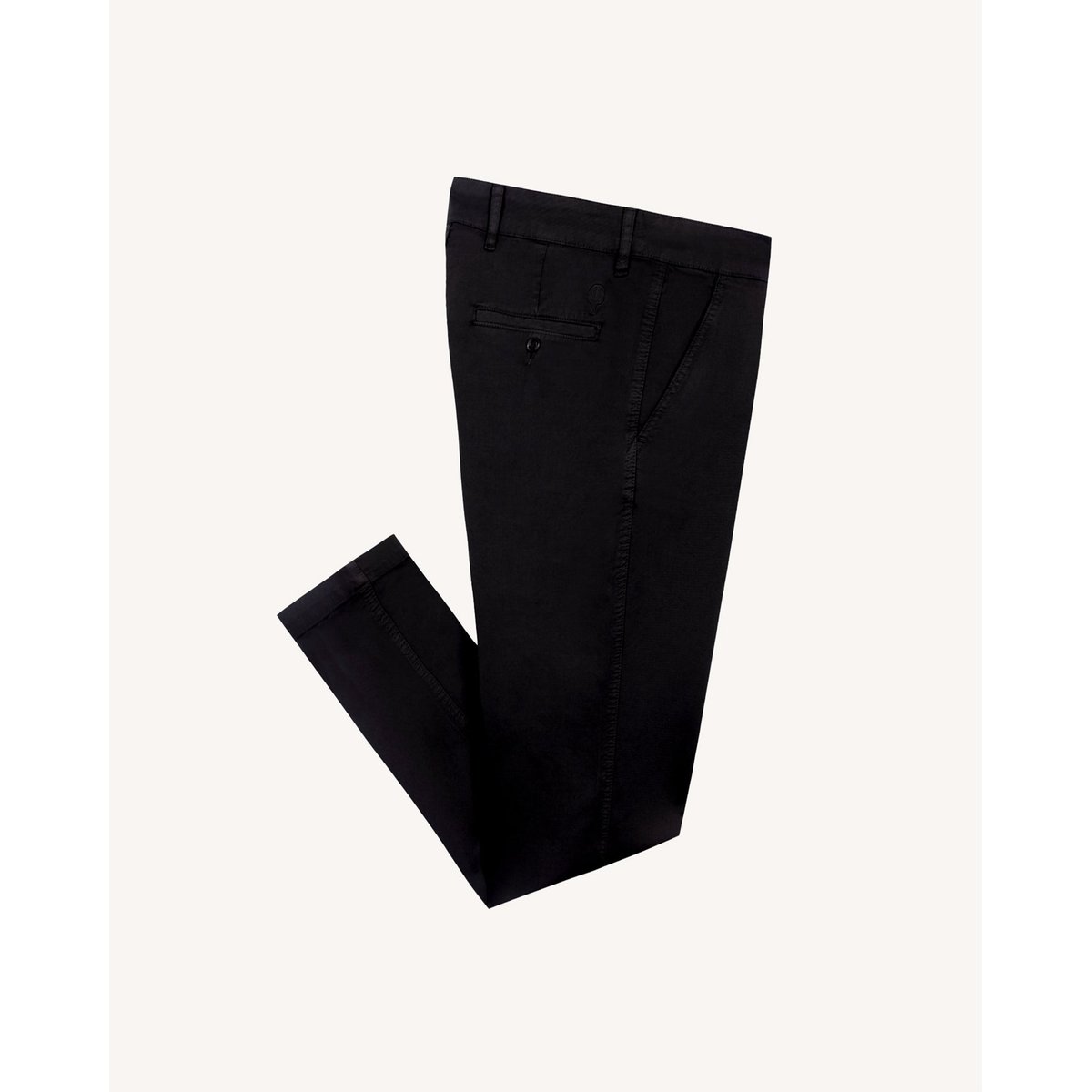 Pantalon coton BRIX REGULAR noir, FAGUO