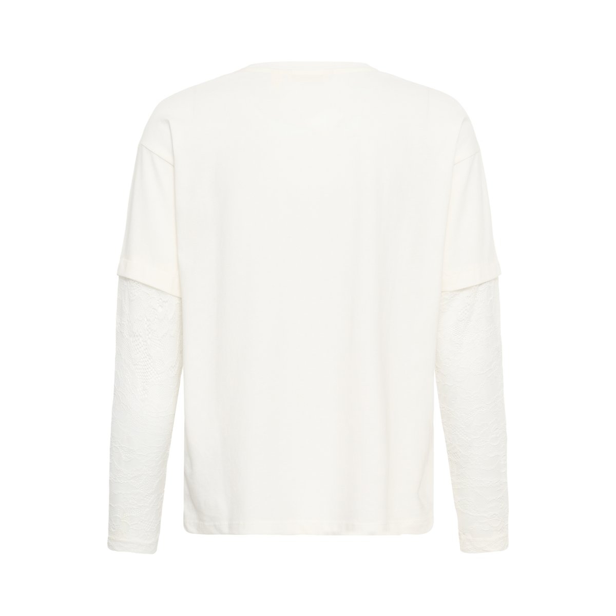 T-shirt à manches longues blanc snow white, CREAM