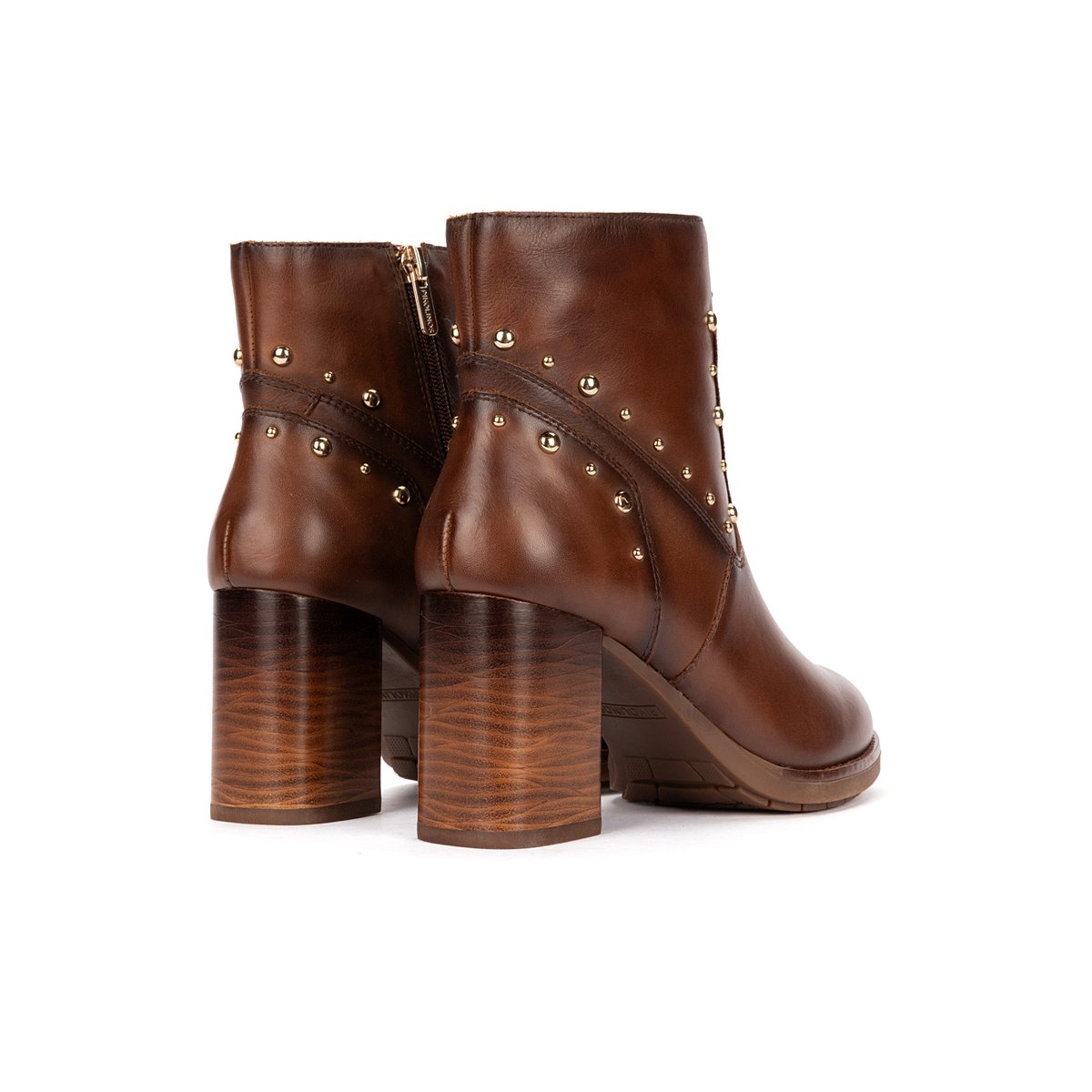 Bottines à talon cuir Palencia cuero, PIKOLINOS