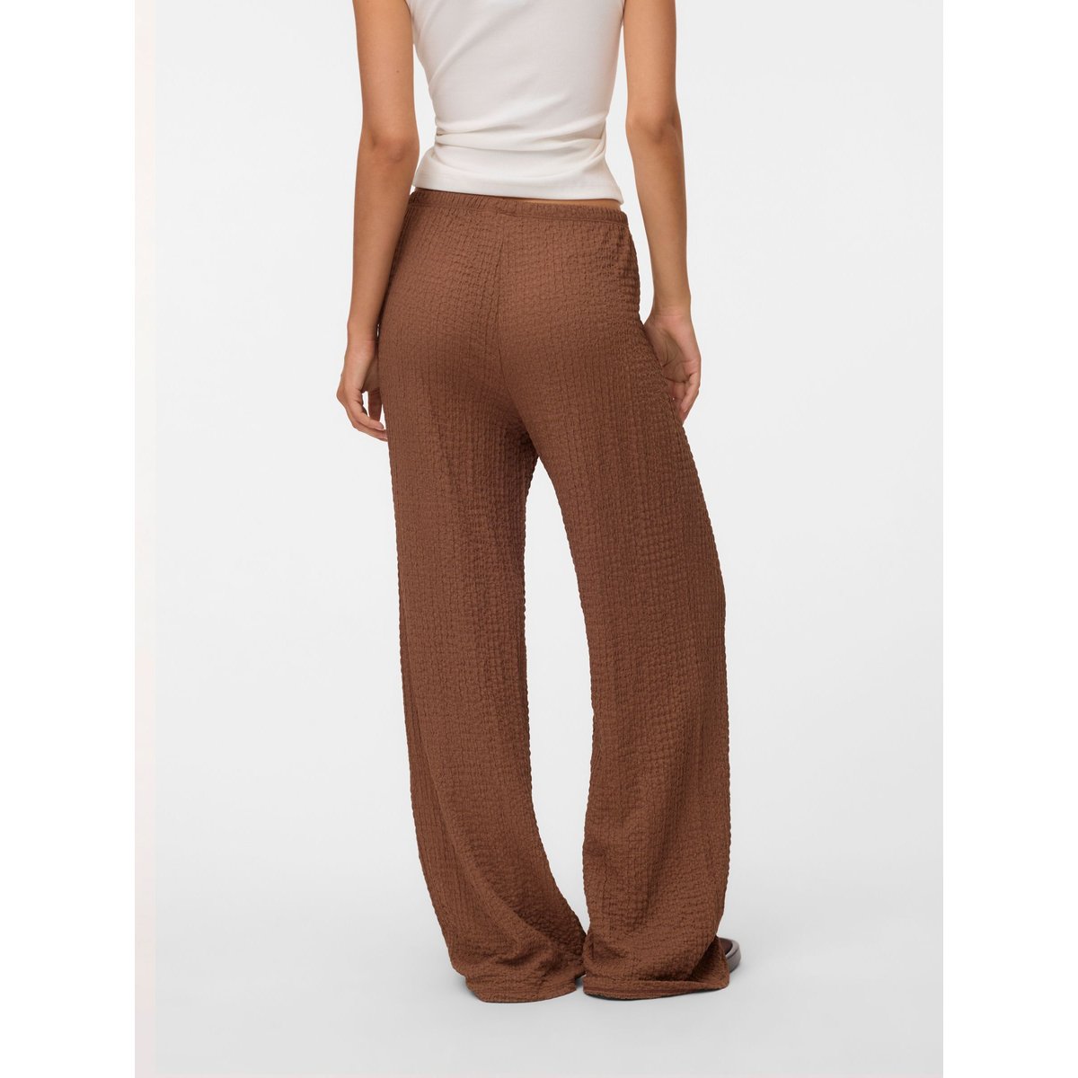 Pantalon À Jambe Large marron - cocoa brown 1, VERO MODA