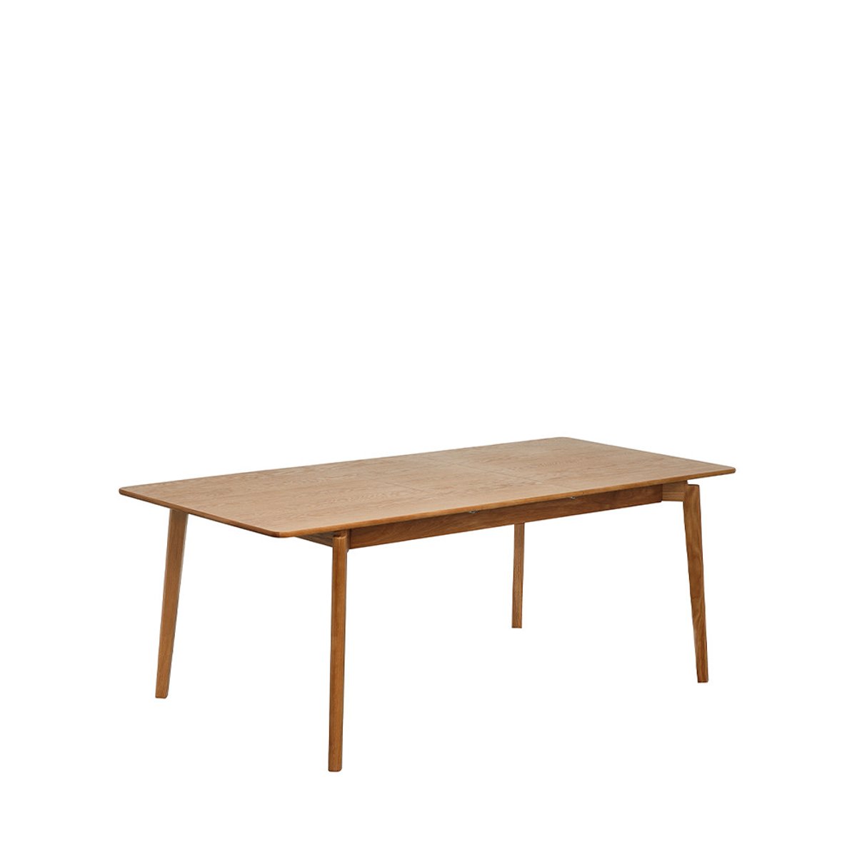 Table à manger extensible 6 à 10 personnes en bois 160-205x90cm- MONA bois clair, DRAWER