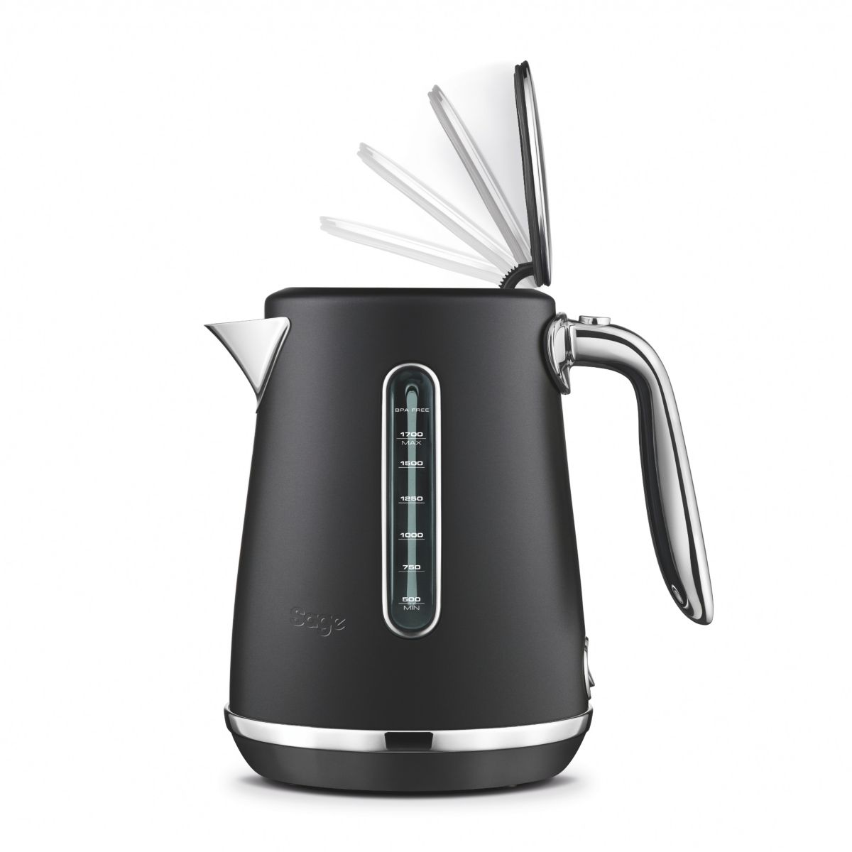 Bouilloire the Soft Top Luxe (noire) noir, SAGE APPLIANCES