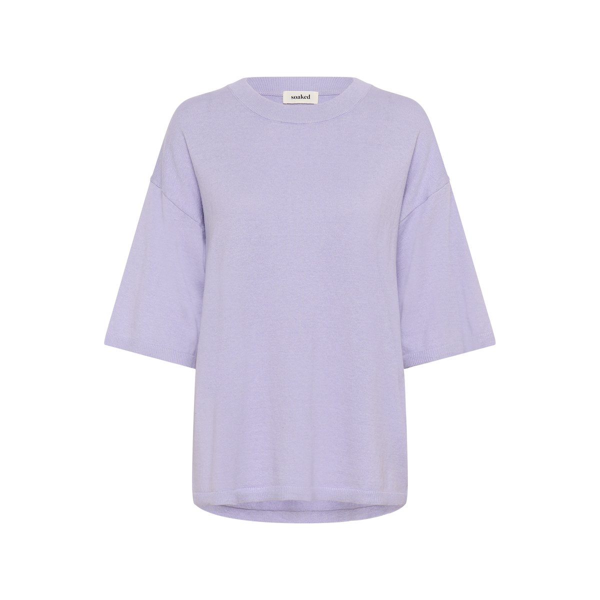Pullover tricoté violet purple heather, SOAKED IN LUXURY