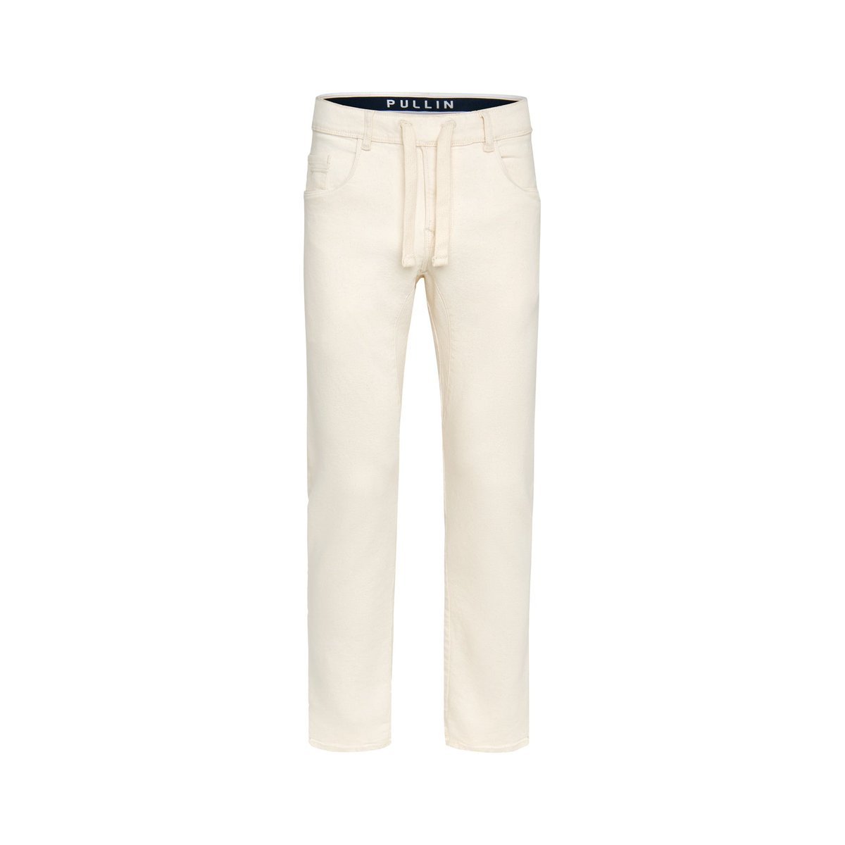 PANTALON TAPERED NATURAL blanc, PULLIN