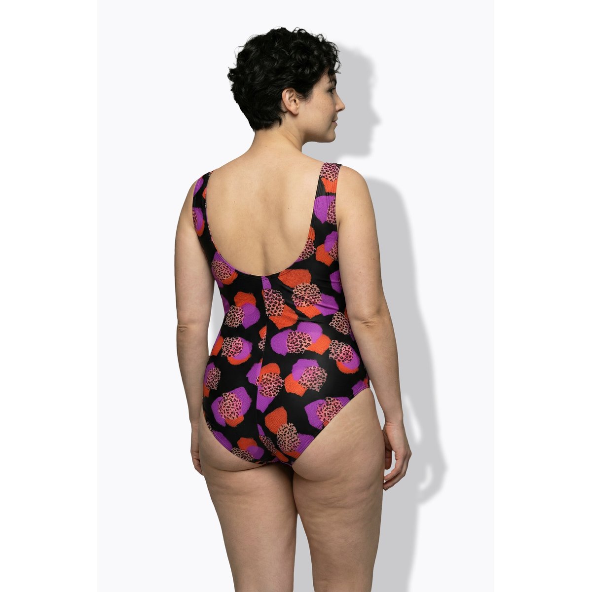 Maillot de bain à motif léopard noir, ULLA POPKEN