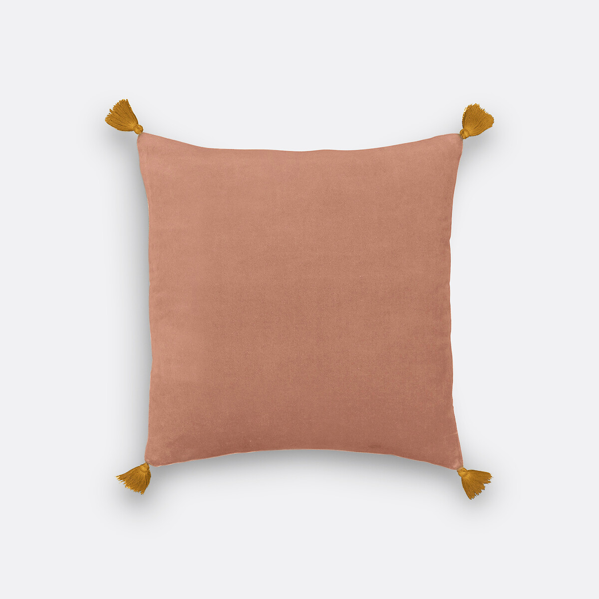 Funda de cojín 40x40 cm, Velvet praliné, LA REDOUTE INTERIEURS