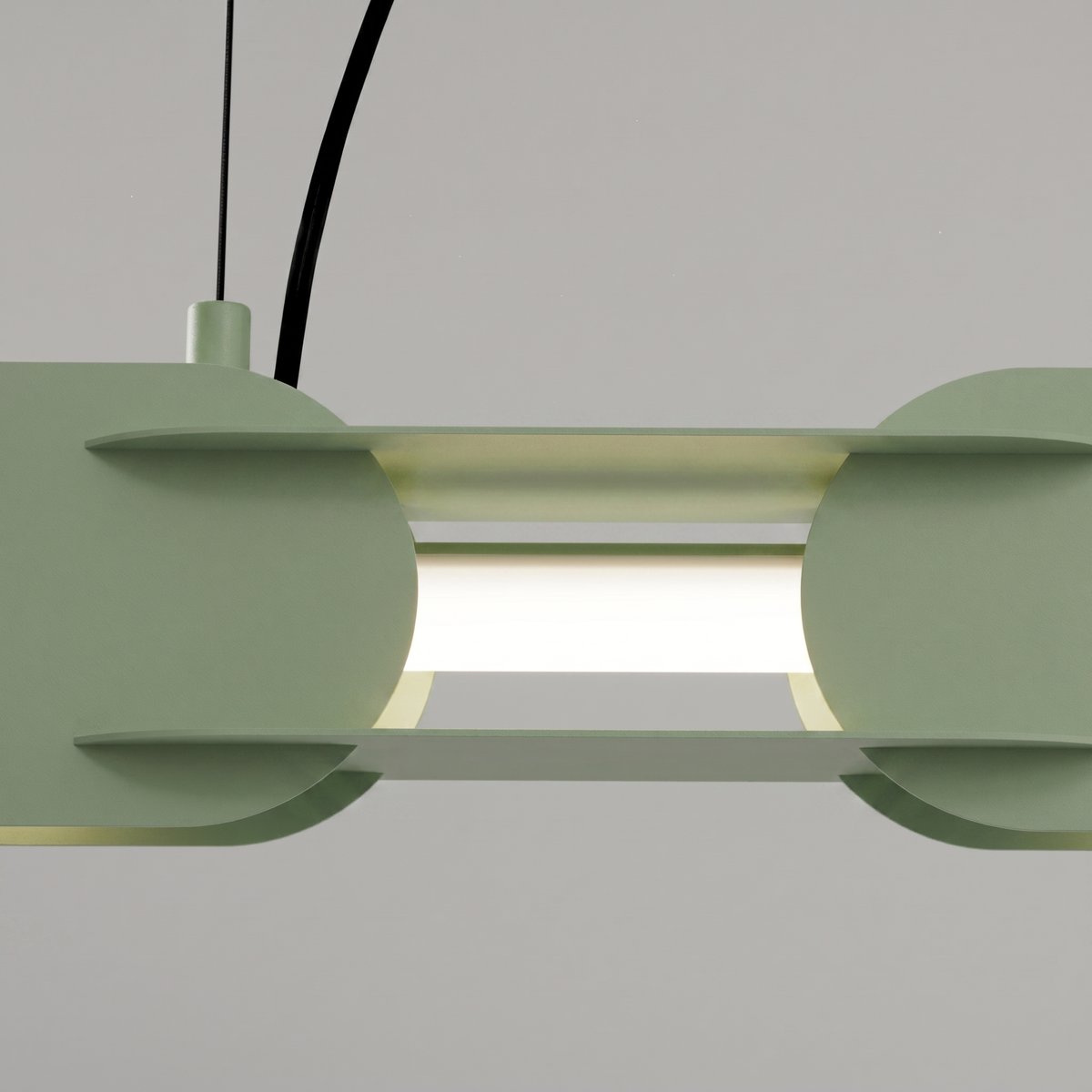 Suspension Acier Sauge LED 1 Chain sauge, EDEN