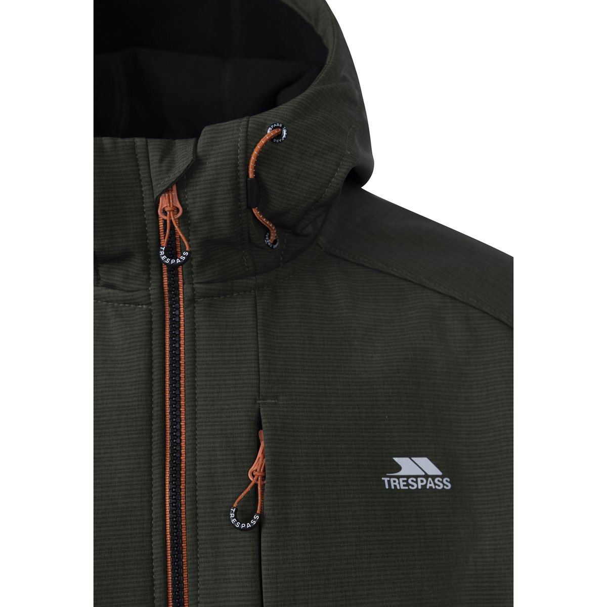 Veste softshell DANTE vert kaki, TRESPASS