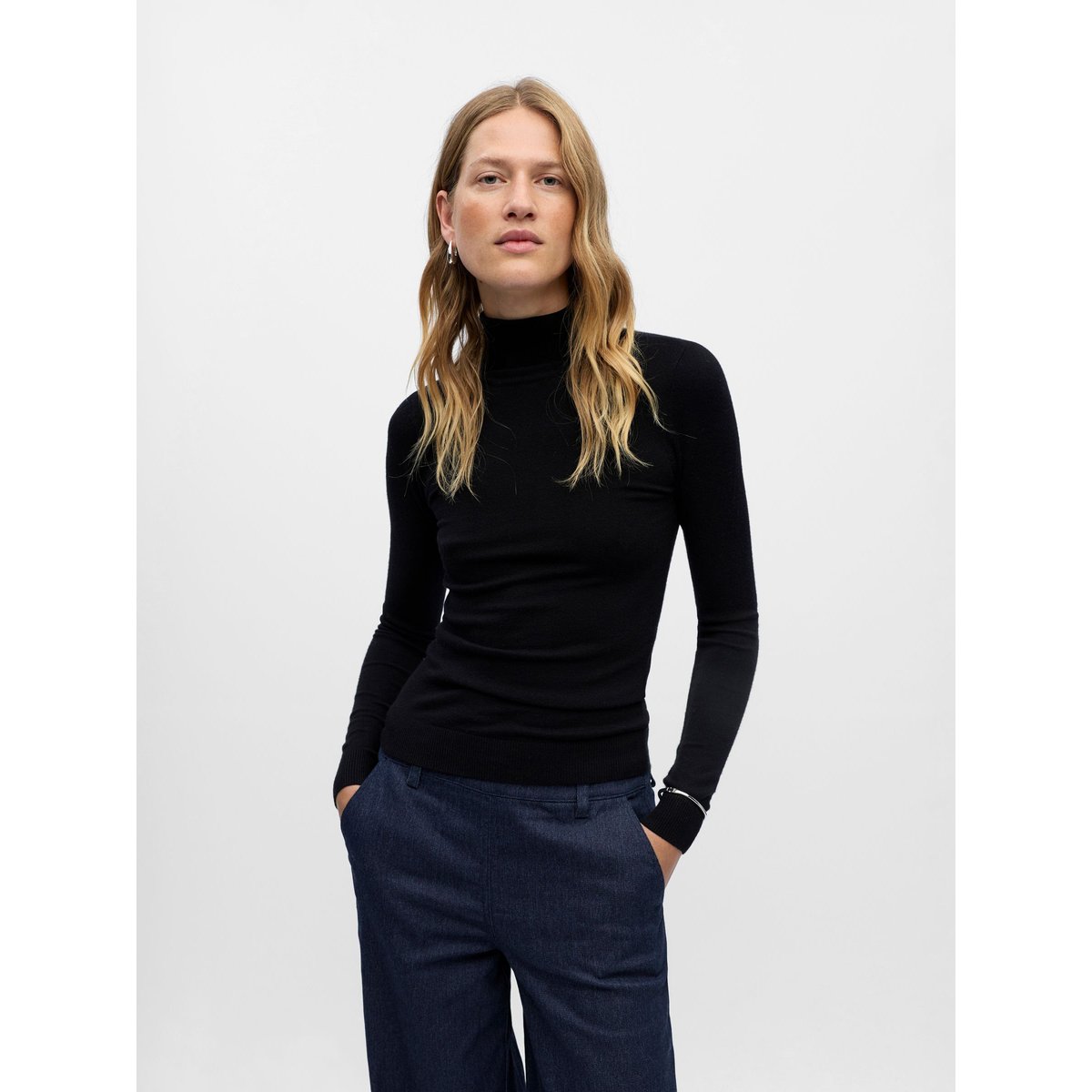 Pull En Maille noir - black, OBJECT